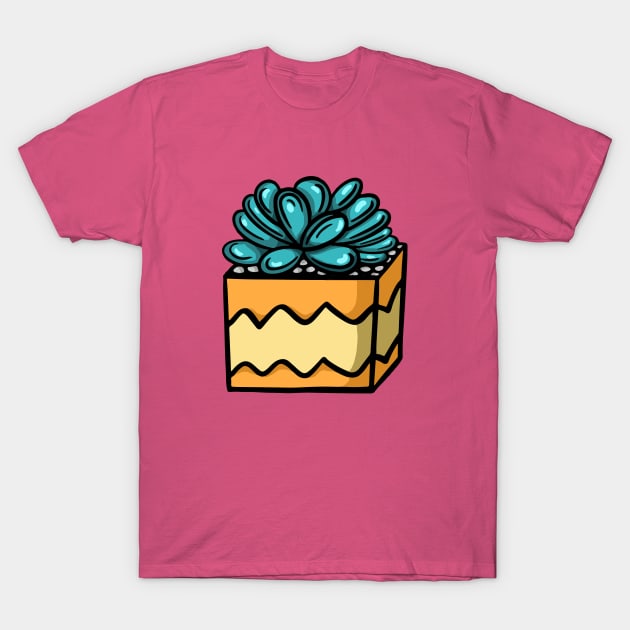 Succulent Illustration 2 T-Shirt by yudabento